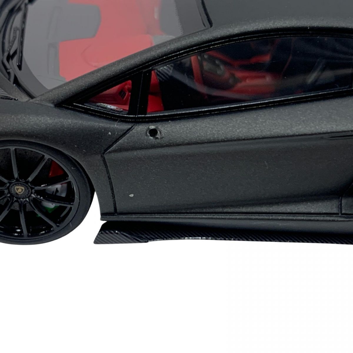  ミニカー アイドロン 1 43 ランボルギーニ アヴェンタドール SVJ 2018 ニレオホイール マットダークグレー EM 513 H 相 その他 ミニカー