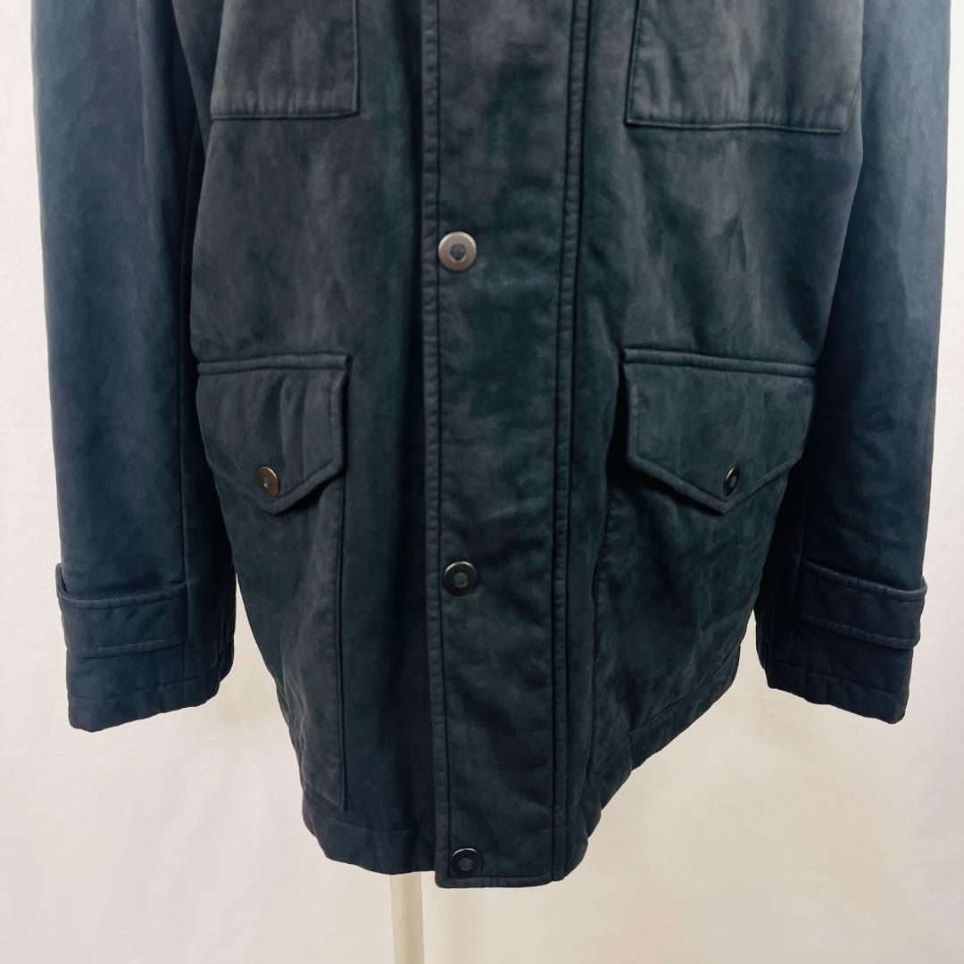 Austin Reed 羊革ジャケット レザー オースチンリード Mサイズ Austin Reed オースチンリード 紺ブレ テーラードジャケット