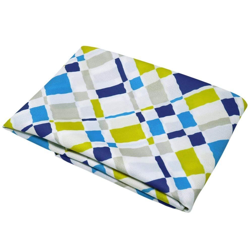 セール 変わり格子 140×140cm ポリエステル 片面 柄 風呂敷 大判 ホワイトハウス