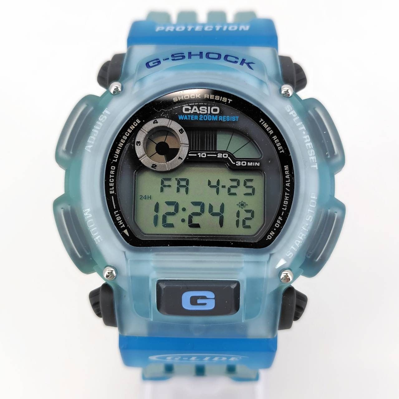 05w11190 ジーショック G-SHOCK ブルー メンズ 腕時計 DW-9000 【中古 