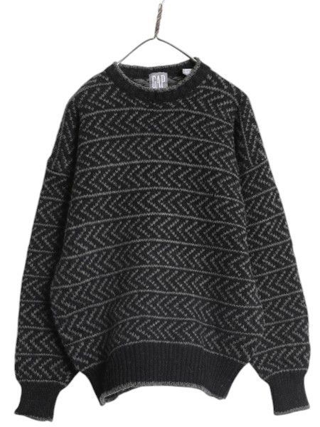 お得なクーポン配布中!】 90s OLD GAP ウール ニット セーター メンズ