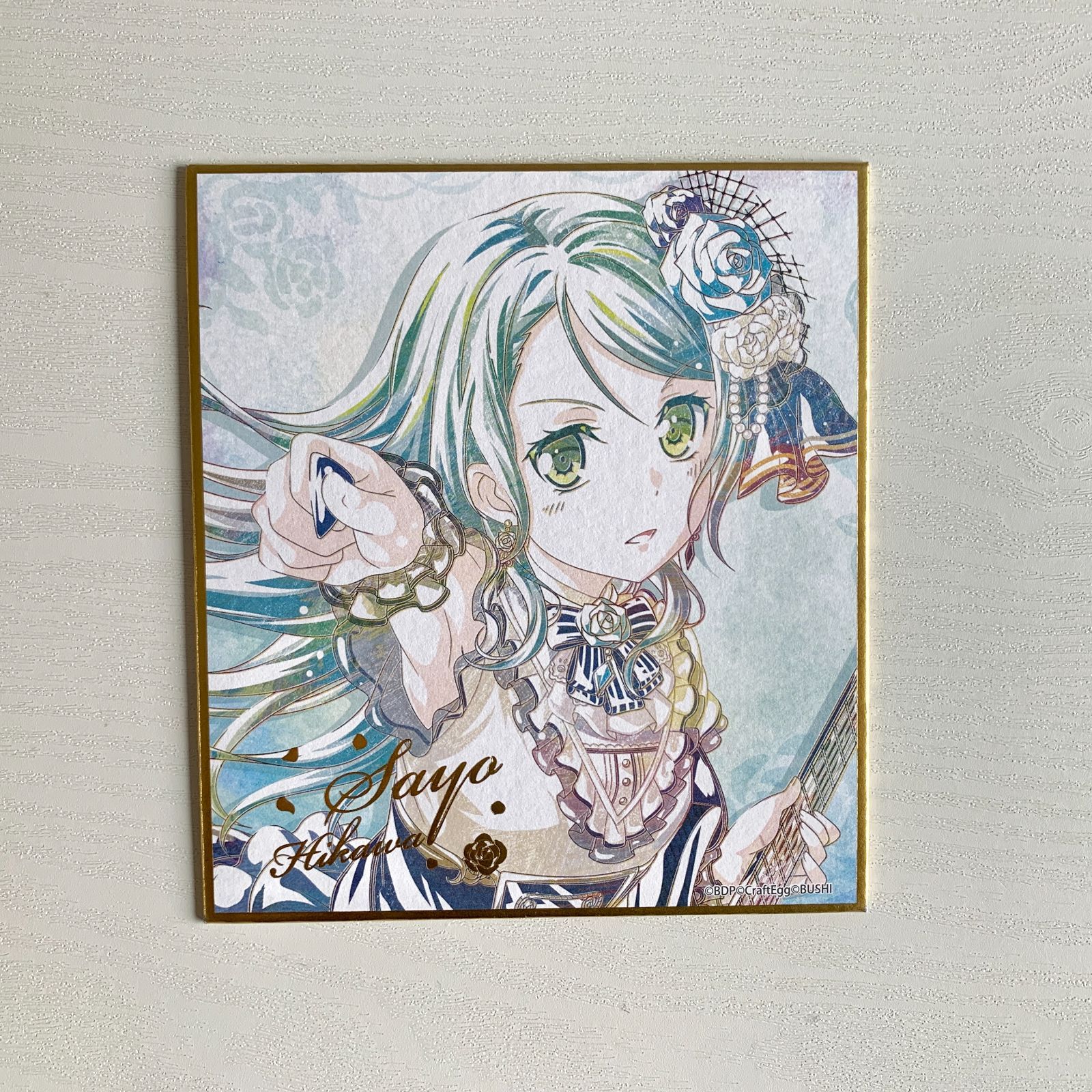 バンドリ 色紙 友希那・リサ 最終セール】湊友希那 氷川紗夜 今井リサ バンドリ！ ガールズバンド