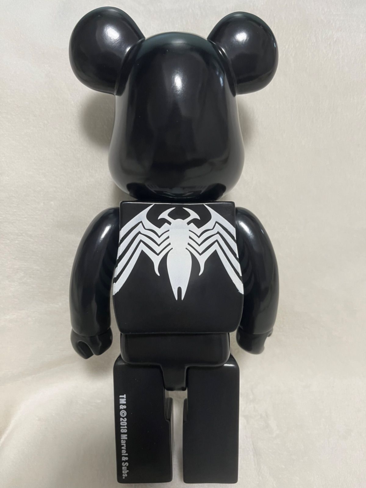 ベアブリック BE@RBRICK 400% 28センチ スパイダーマン ブラック