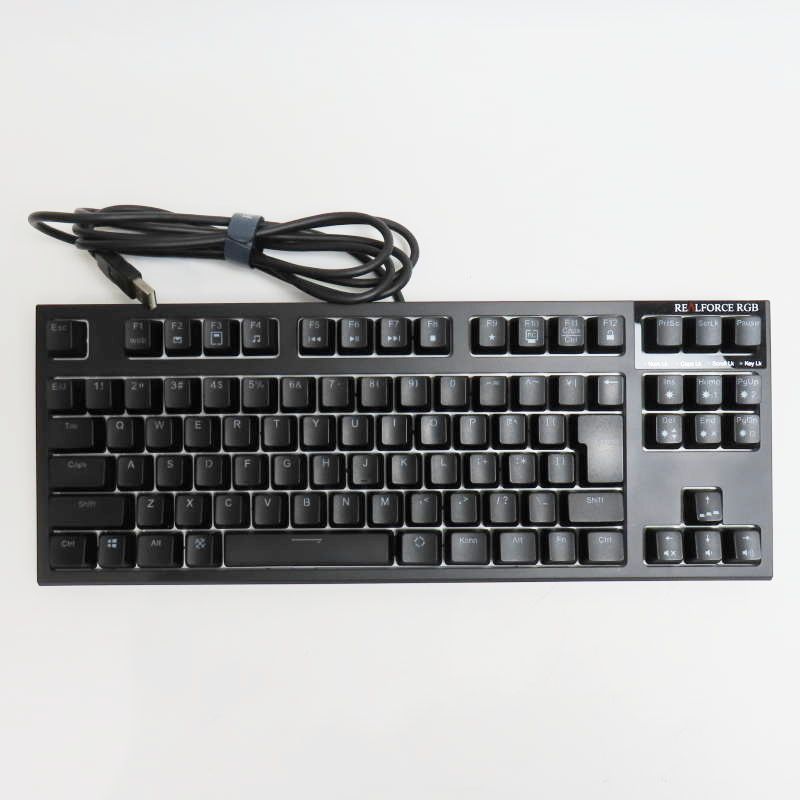 M12-s020 開封未使用品 東プレ Topre REALFORCE RGB TKL R2TLA-JP4G-BK 日本語配列 ゲーミングキーボード Amazon.co.jp: 東プレ REALFORCE RGB TKL R2TLA-JP4G-BK 日本語