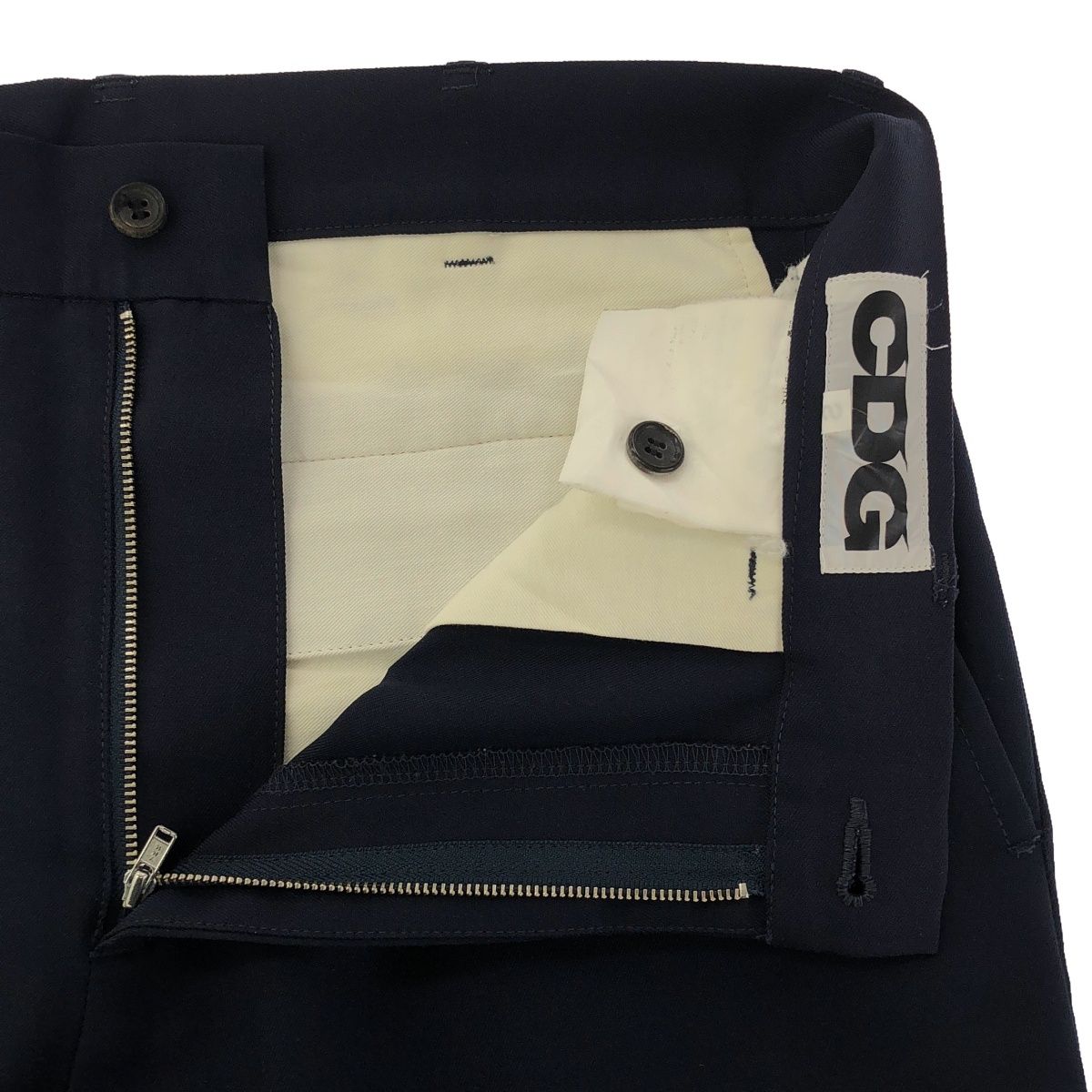 CDG ポリエステルガゼットクロッチ サルエルパンツ コムデギャルソンCDGサルエルパンツ | コムデギャルソン