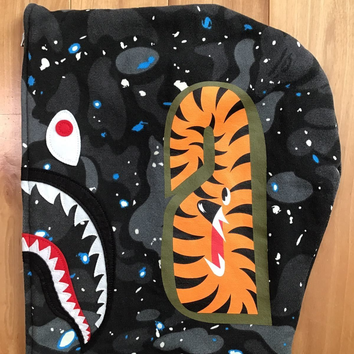 ☆蓄光☆ Space camo シャーク パーカー Sサイズ shark full zip hoodie a bathing ape BAPE STA  エイプ ベイプ galaxy 迷彩 - メルカリ