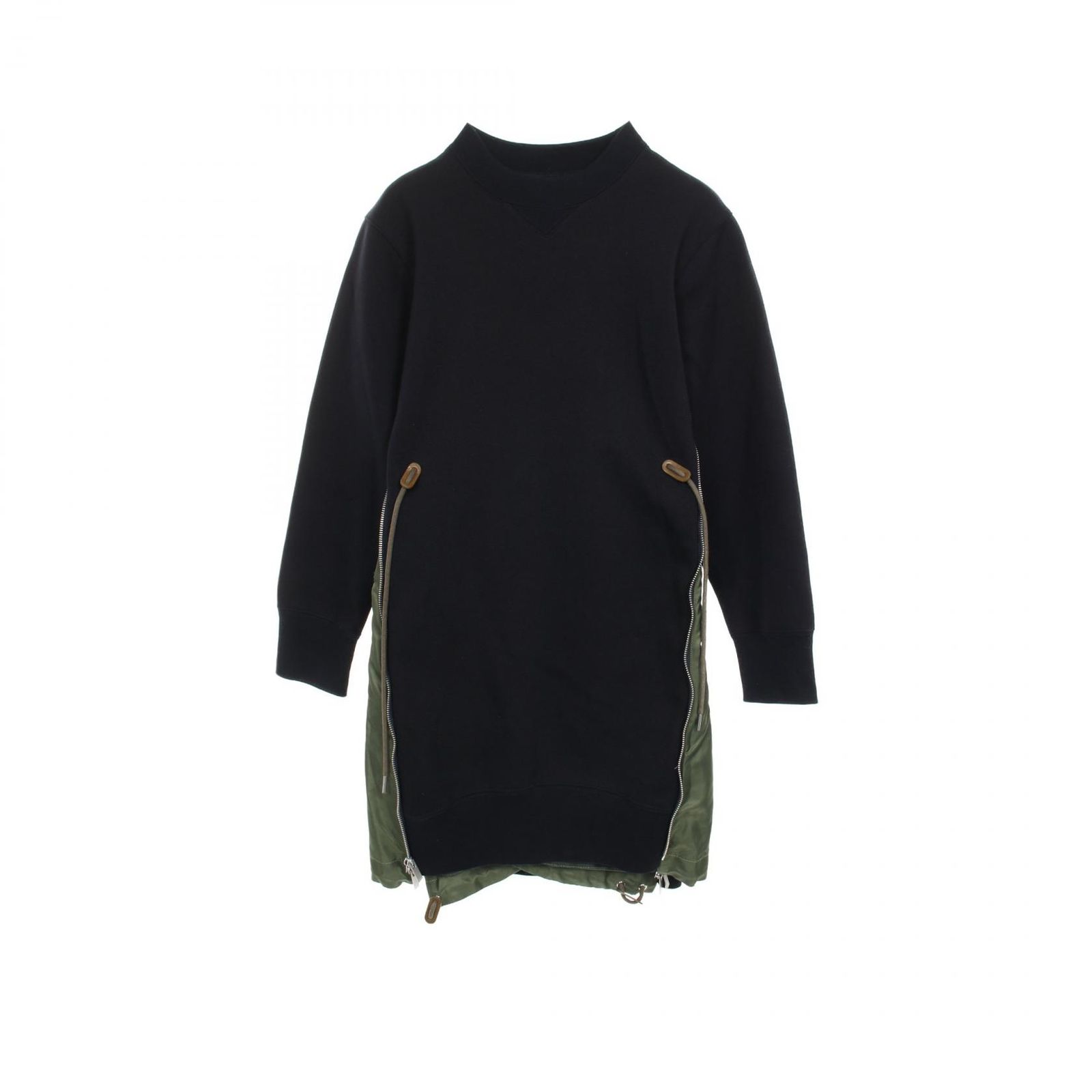 美品◎Sacai サカイ Sponge Ma-1 Dress ワンピース sacai サカイ Pre Sponge Sweat X Ma-1 Dress デザインドレス
