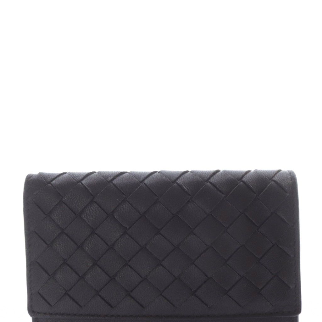 ボッテガヴェネタ カードケース ダークブラウン レザー ボッテガ