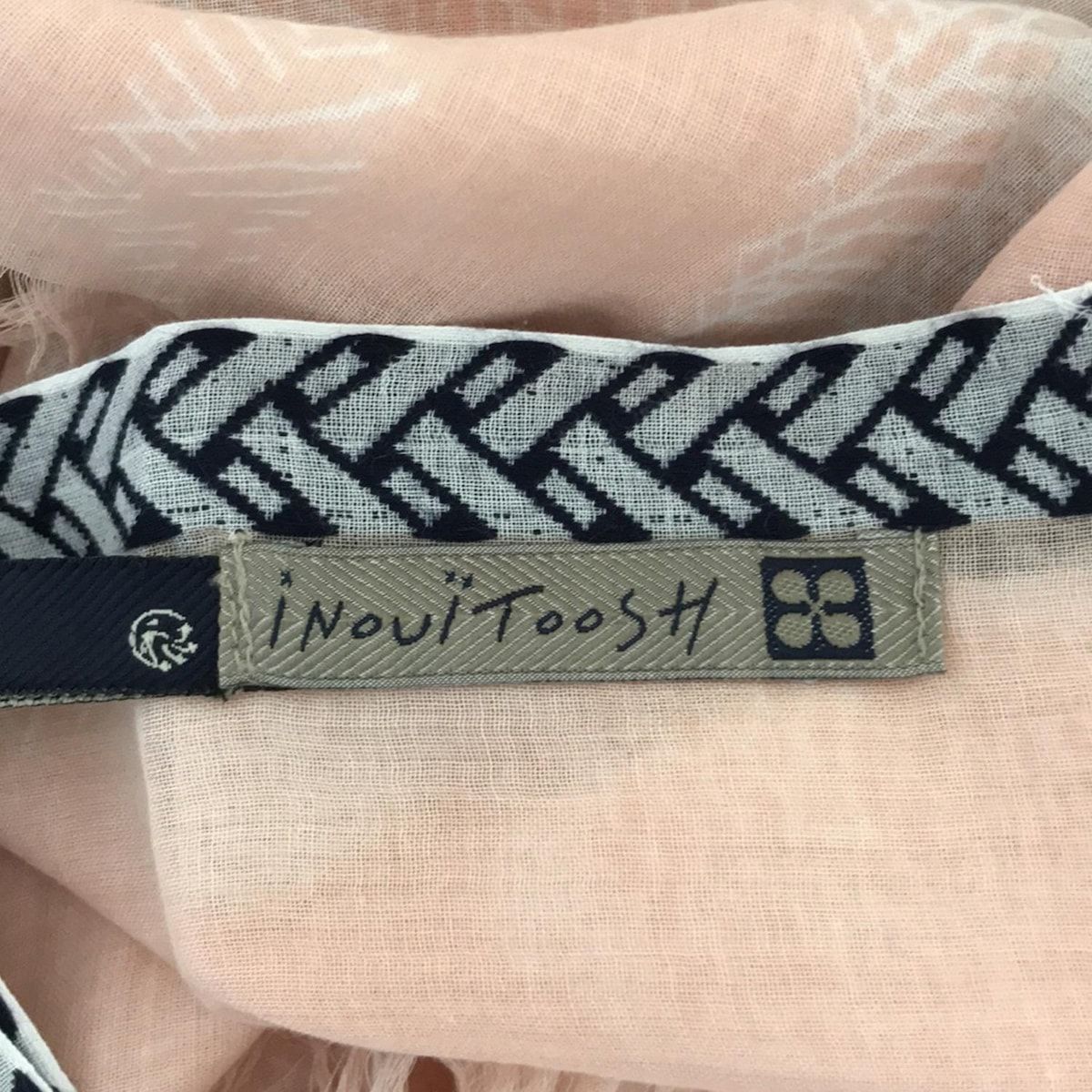 INOUITOOSH(イヌイトゥーシュ) ストール(ショール)美品 - ライトピンク  