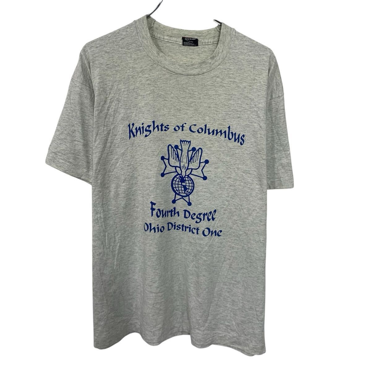 90s USA製 キャラクター イラスト プリント Tシャツ メンズ XL