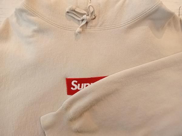  Supreme シュプリーム box logo hooded sweatshirt stone パーカー サイズL ホワイト ストリート その他 小物