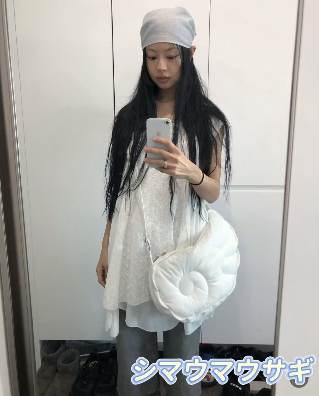 韓国COYSEIO 25SS / FLOWER ONE PIECE 大人気 半袖 Tシャツ