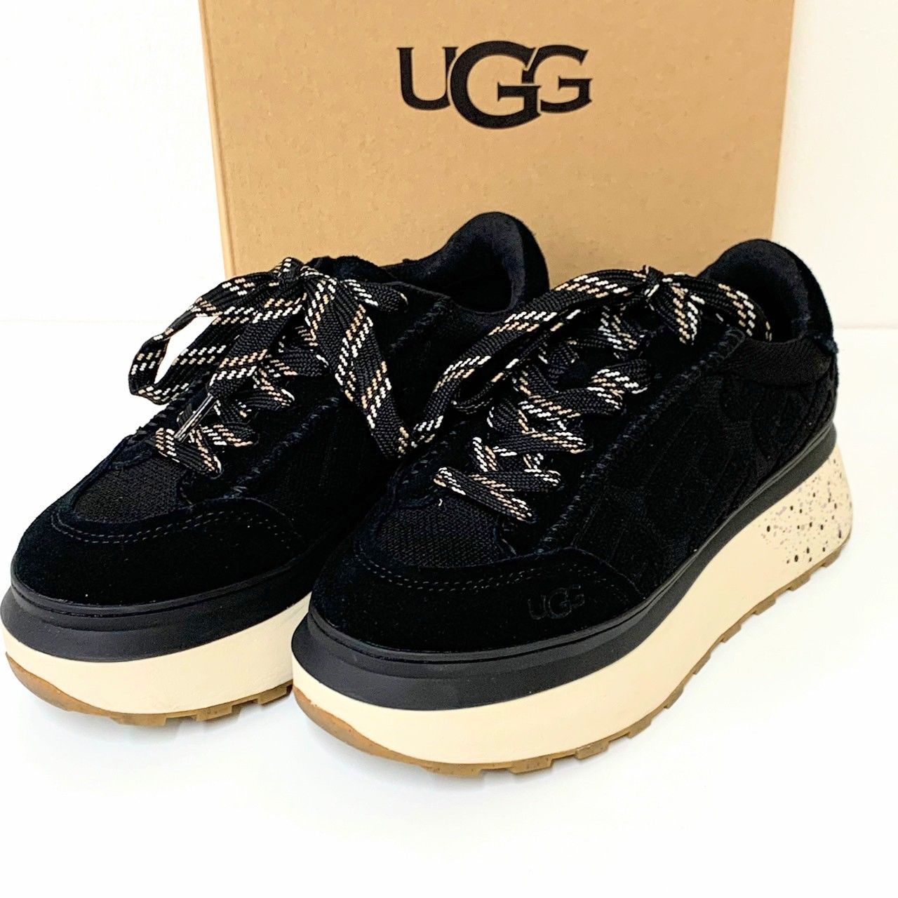 UGG アグ スニーカー MARIN LACE LOGO マリンレース 23.5 UGG（アグ）の「UGG Marin Lace / アグ マリン レース