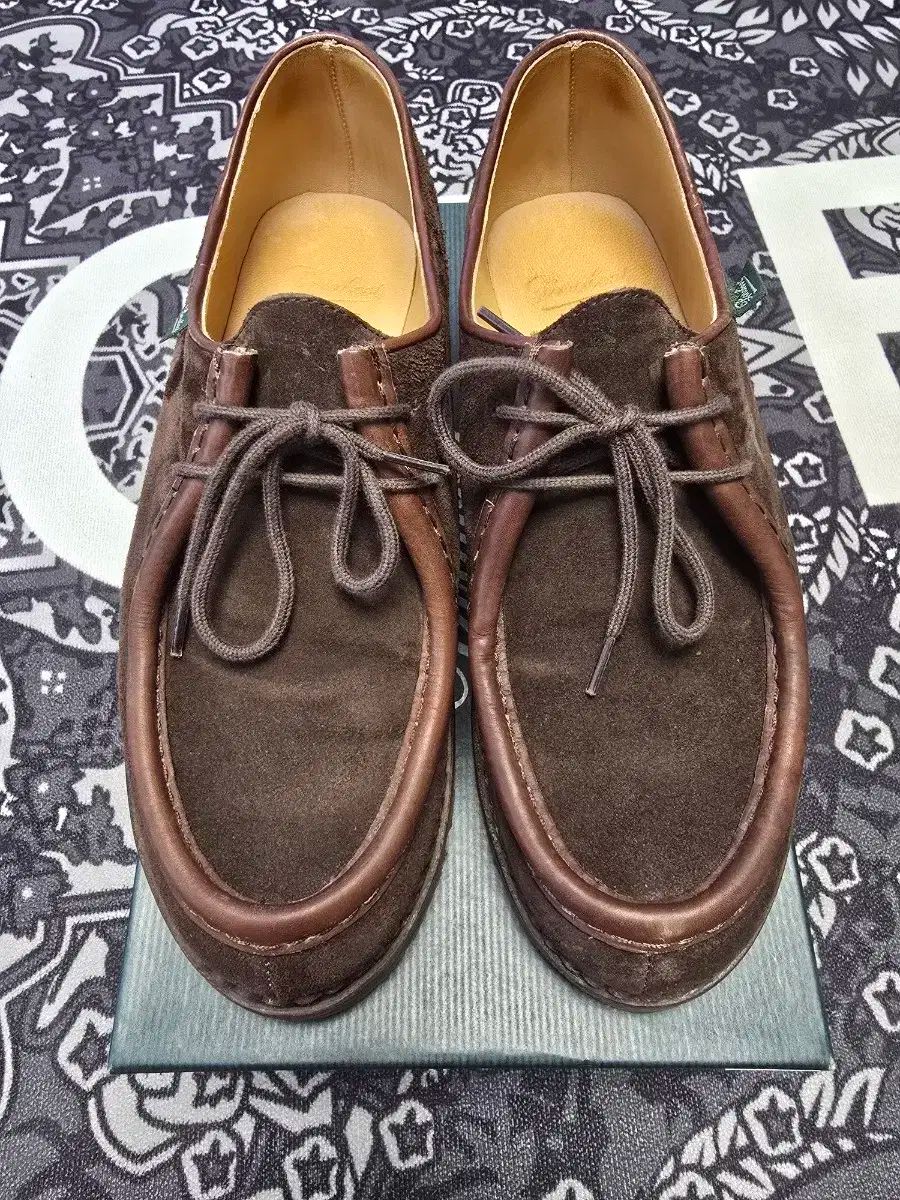 Paraboot パラブーツ ミカエル スエード マルーン 42 5