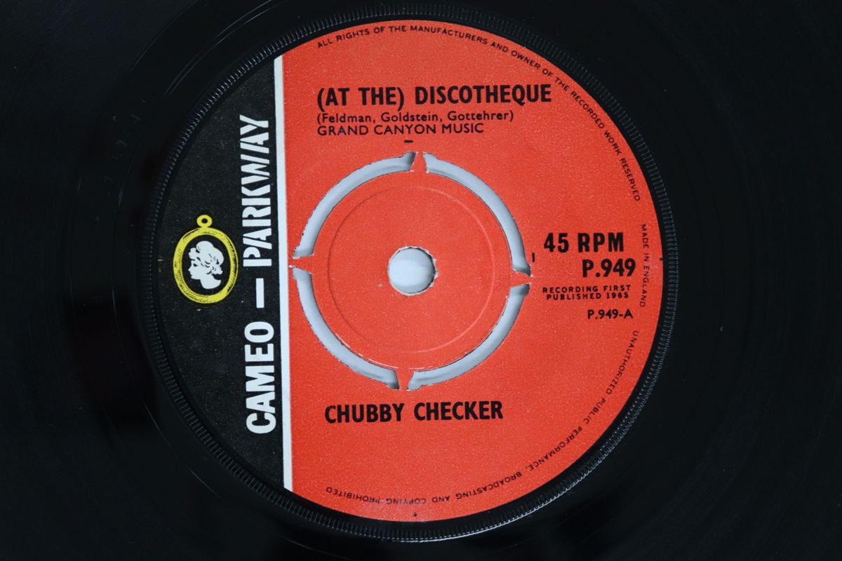 英7” Chubby Checker (At The) Discotheque / Do The Freddie P949 Cameo Parkway /00080 英7” Chubby Checker (At The) Discotheque / Do The Freddie P949