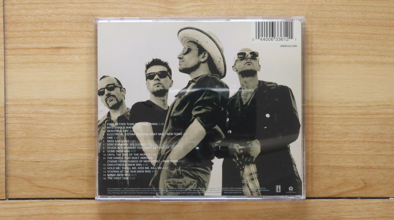 中古CD☆ユーツー/U2□ BEST OF 1990-2000 【4400633612/0044006336121