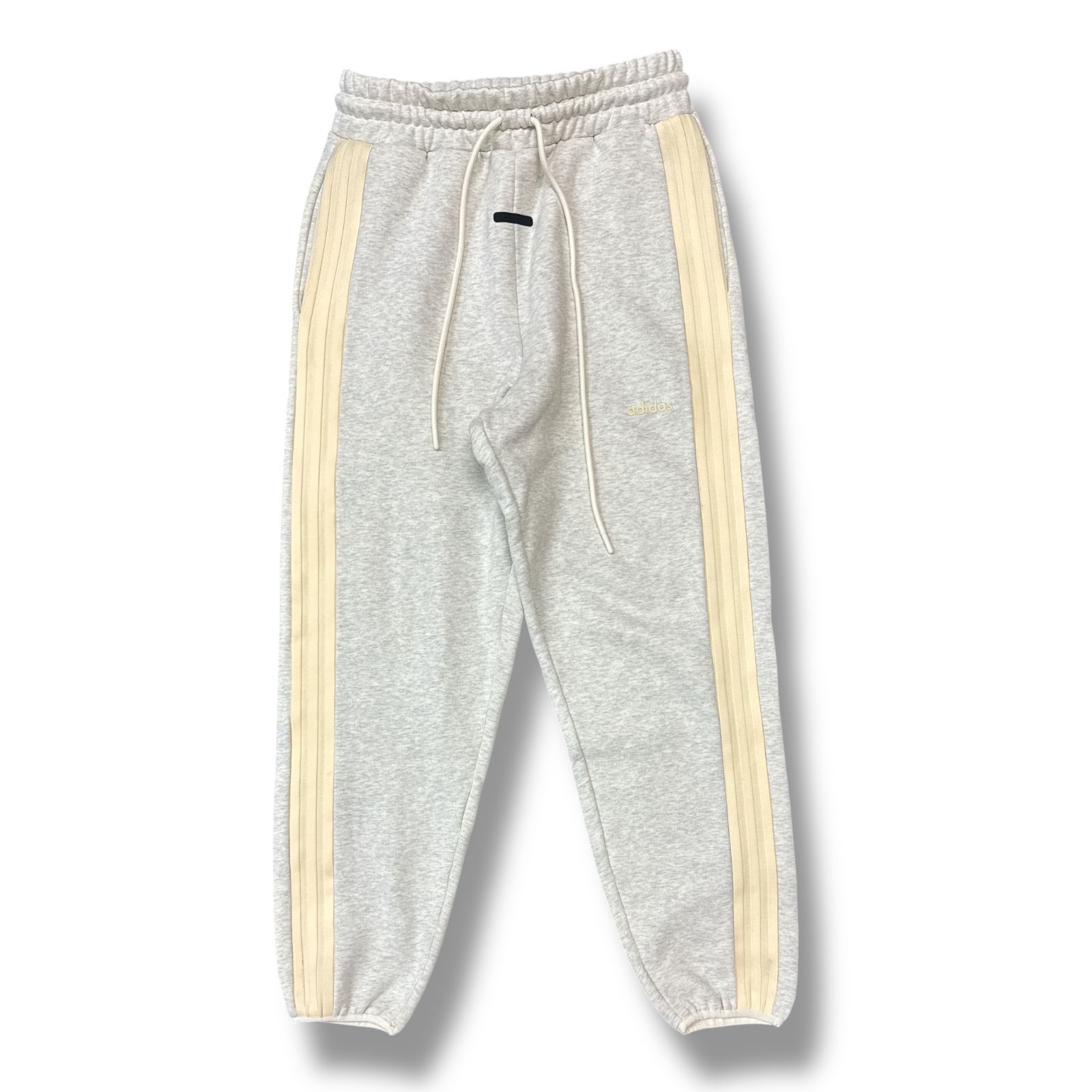 18SS PRADA トラックパンツ ウール グレー サイズ50 裾ロゴテープ