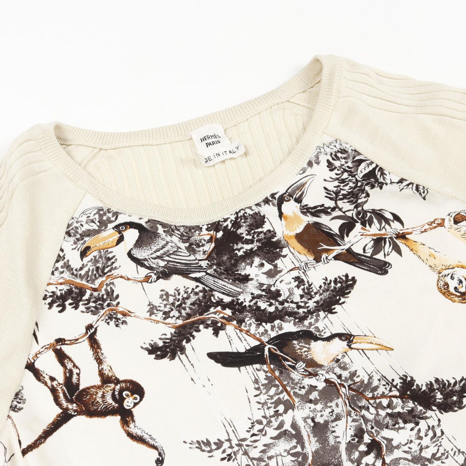 エルメス HERMES ニット ツイルレーヌ EQUATEUR シルク カシミヤ