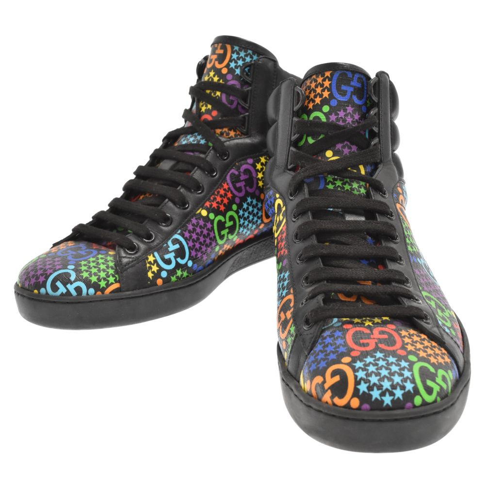 GUCCI (グッチ) Psychedelic GG Shoes GGサイケデリック ハイカット