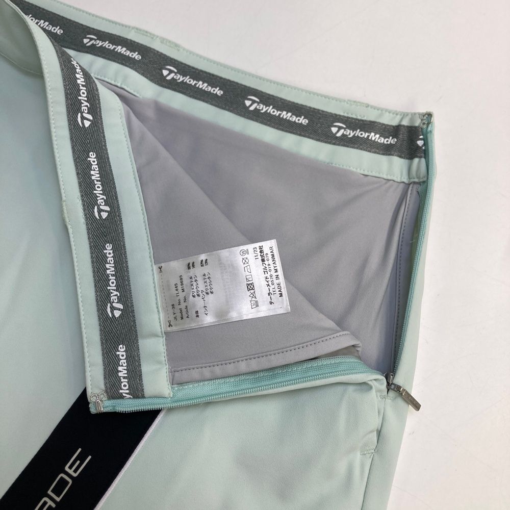 サイズ：L TAYLOR MADE テーラーメイド インナー付スカート ブルー系