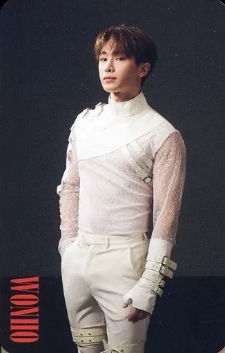 中古】コレクションカード(男性) MONSTA X/ウォノ(WONHO)/膝上