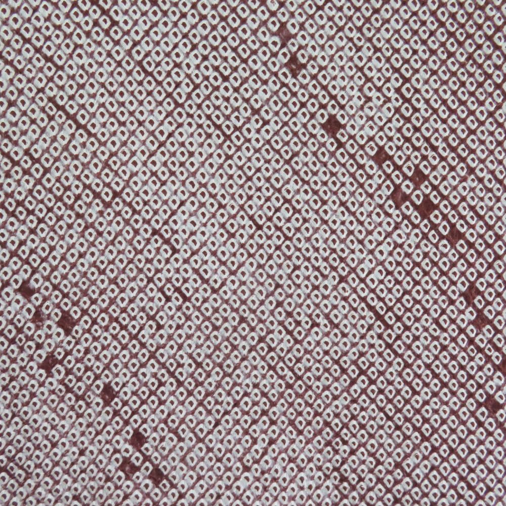 羽織 総絞り 茶色 鹿の子模様 裏地おもちゃ模様 正絹 仕立て上がり着物