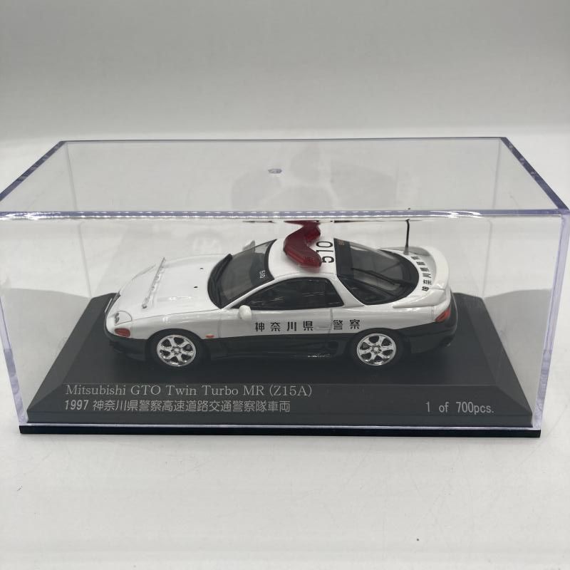 ファッションデザイナー 三菱 ヒコセブン 中古】1/43 GTO 1997 (Z15A) MR Turbo Twin ミニカー