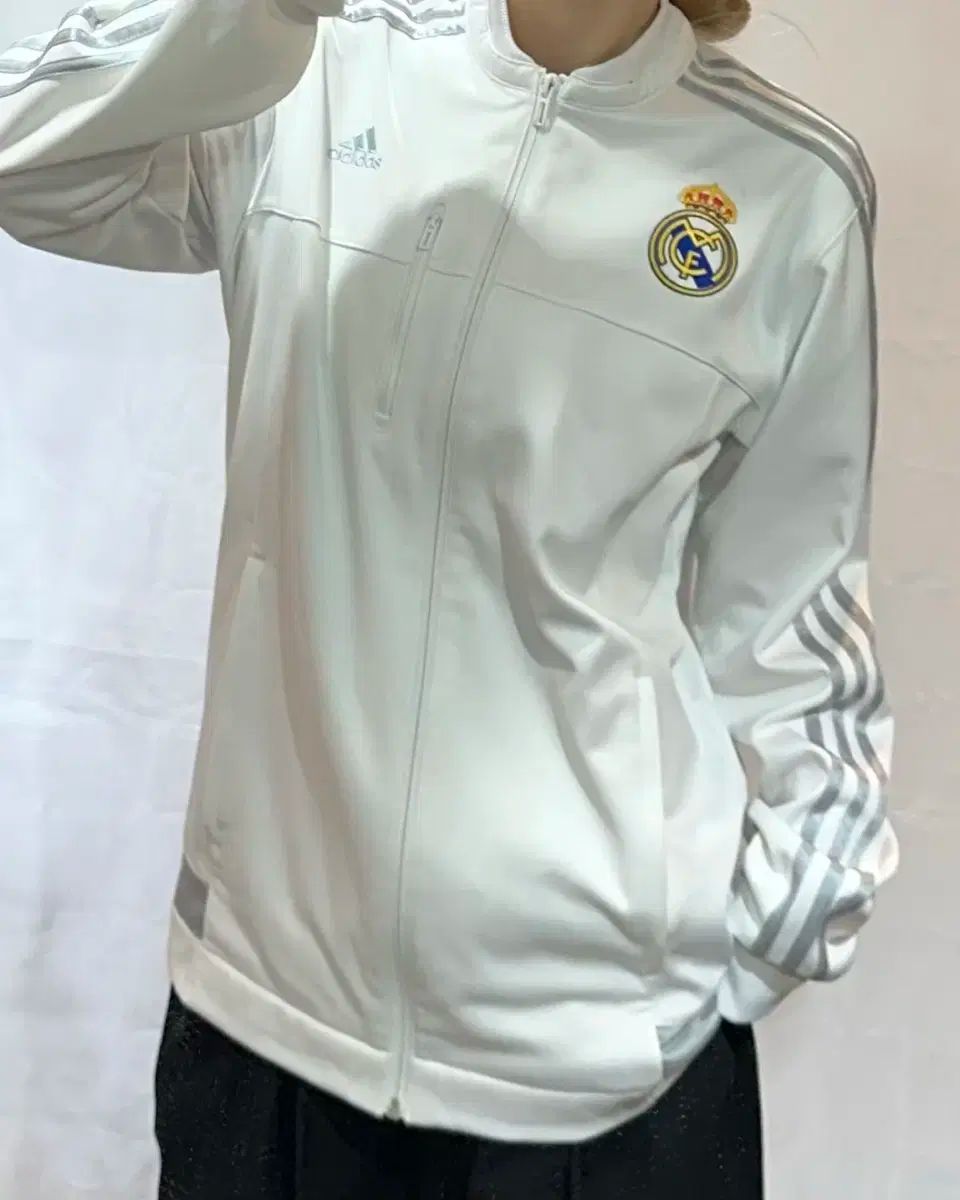 adidas アディダス ルマドリード シルバー ホワイト トラックジャージ
