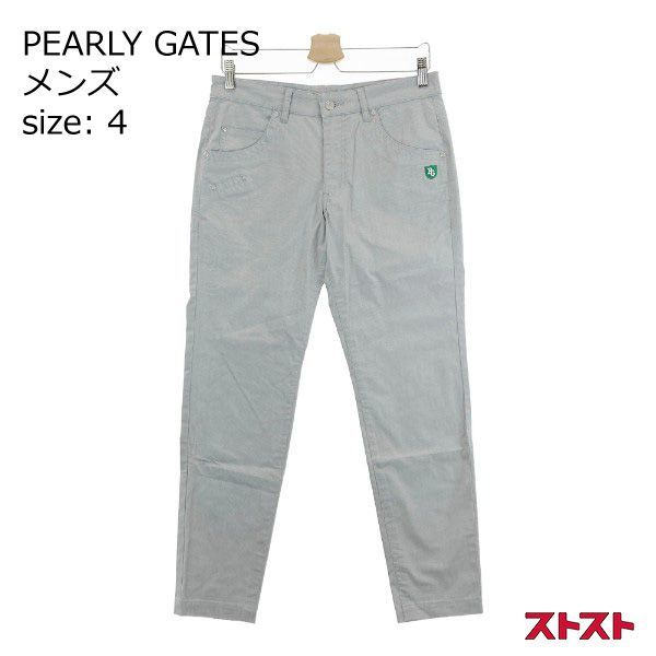 PEARLY GATES パーリーゲイツ ストレッチパンツ グレー系 0 ゴルフ 