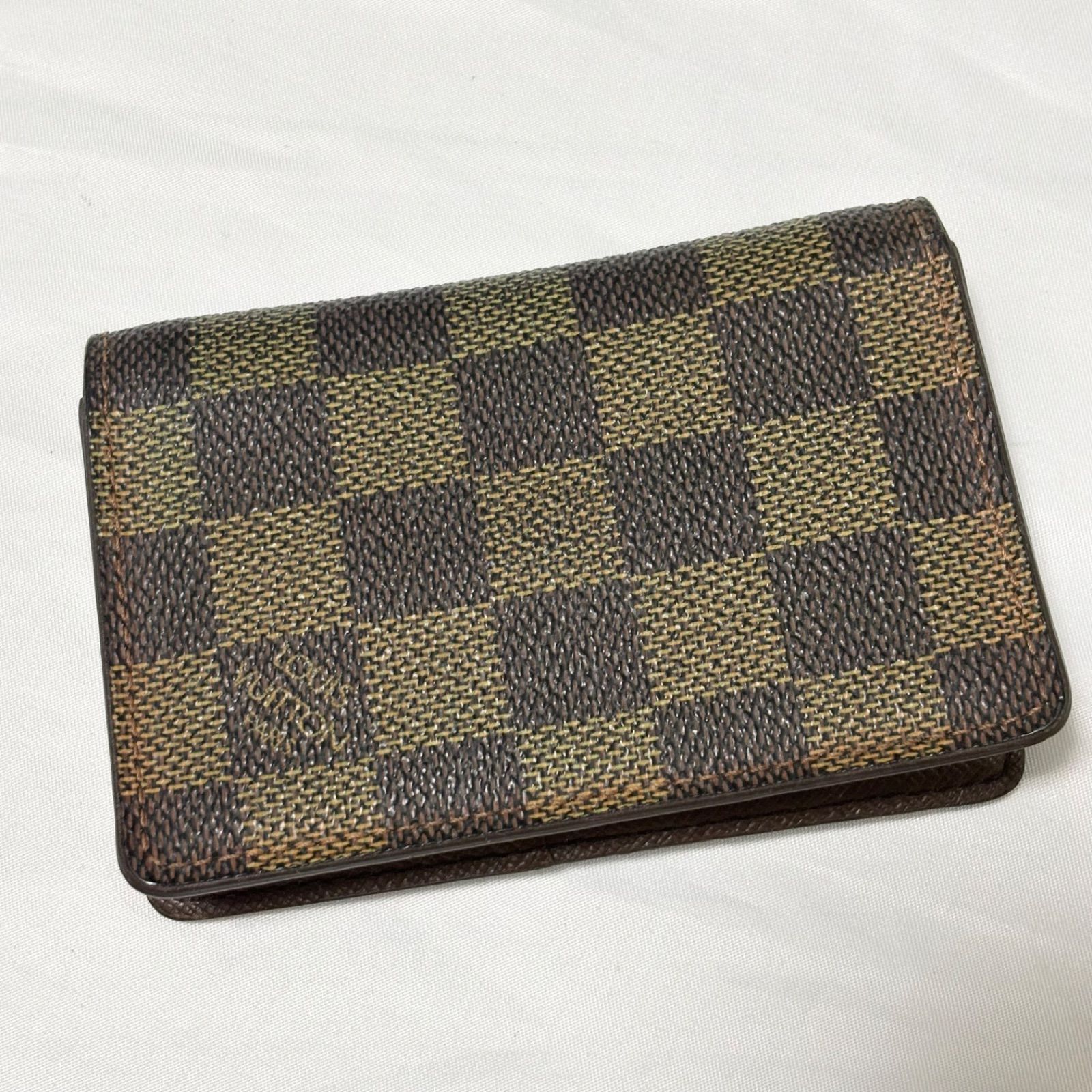送料無料 Louis Vuitton|ルイヴィトン|カードケース|オーガナイザー|名刺入れ|ダミエ|ブラウン| 品|MI0054