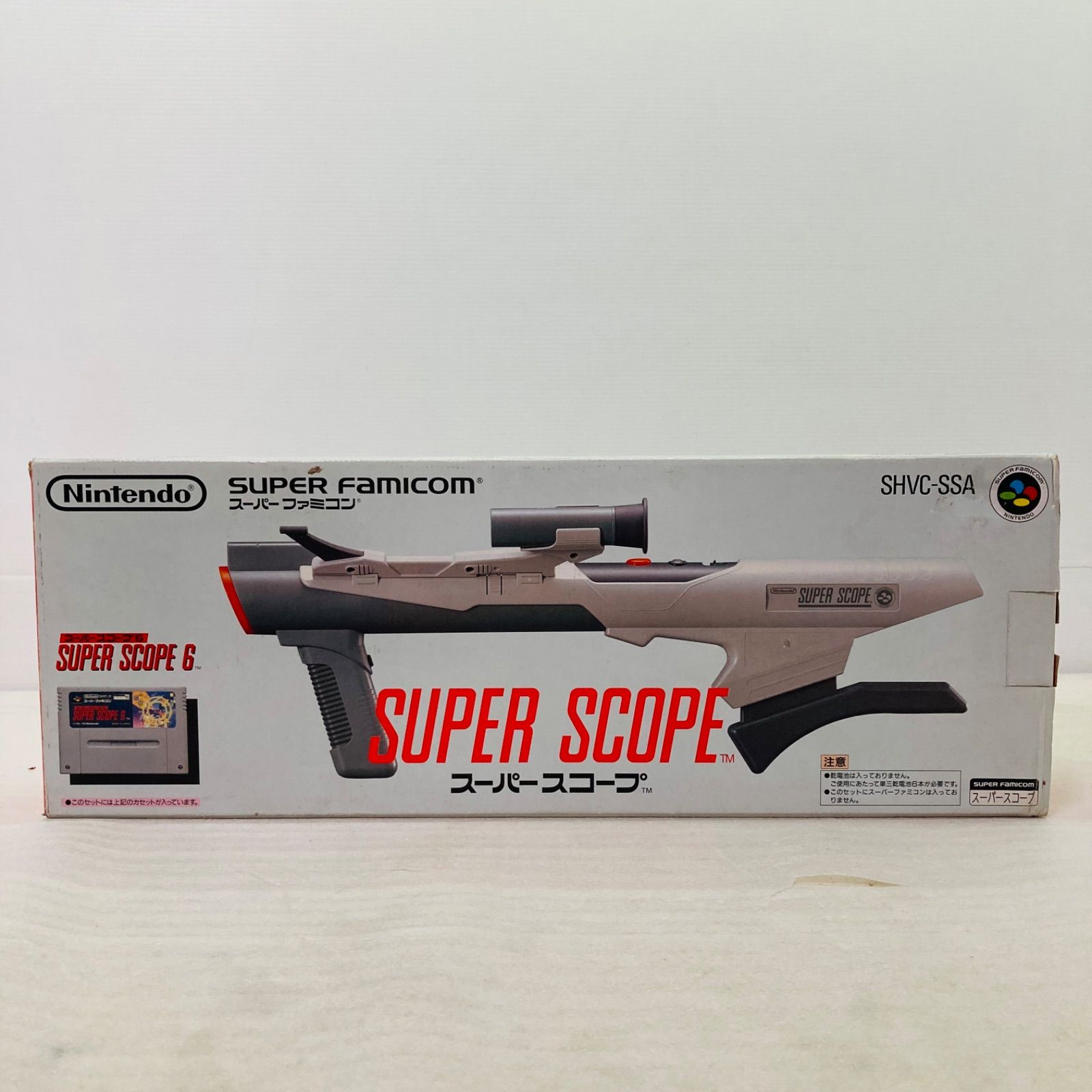 任天堂　スーパーファミコン　スーパースコープ 任天堂スーパーファミコン スーパースコープ(ソフト付き) - メルカリ