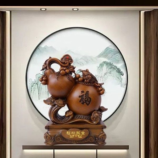 瓢箪 ひょうたん ひょうたん飾り 縁起 ゴールド ブラウン 置物