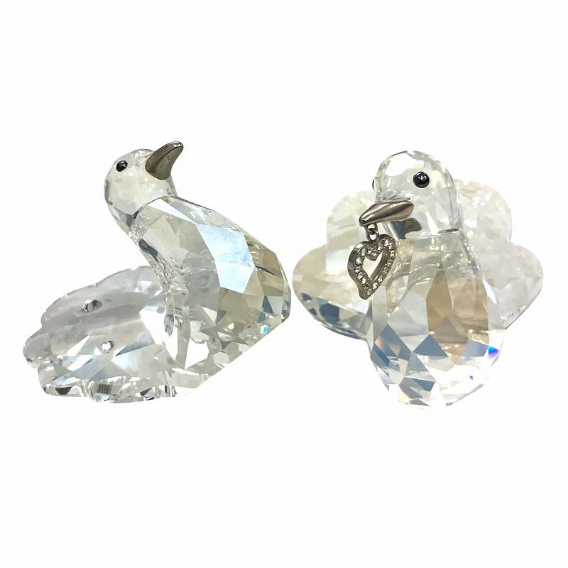 SWAROVSKI - スワロフスキー SWAROVSKI ベビーラブバーズ オブジェ 置物 199123 クリア 鳥 クリスタル【中古】 楽天市場】スワロフスキー Swarovski ベビーラブバーズ 199123