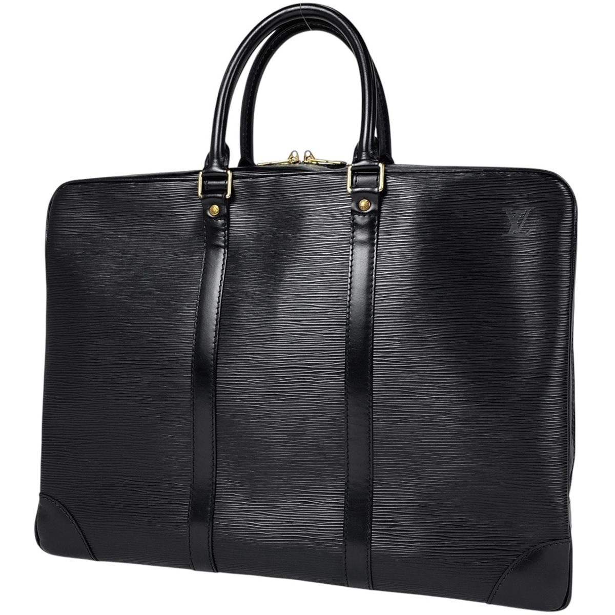 【美品】ルイヴィトン エピ ポルトドキュマン ヴォワヤージュ M54472 黒 ルイ・ヴィトン Louis Vuitton ポルトドキュマン ヴォワヤージュ