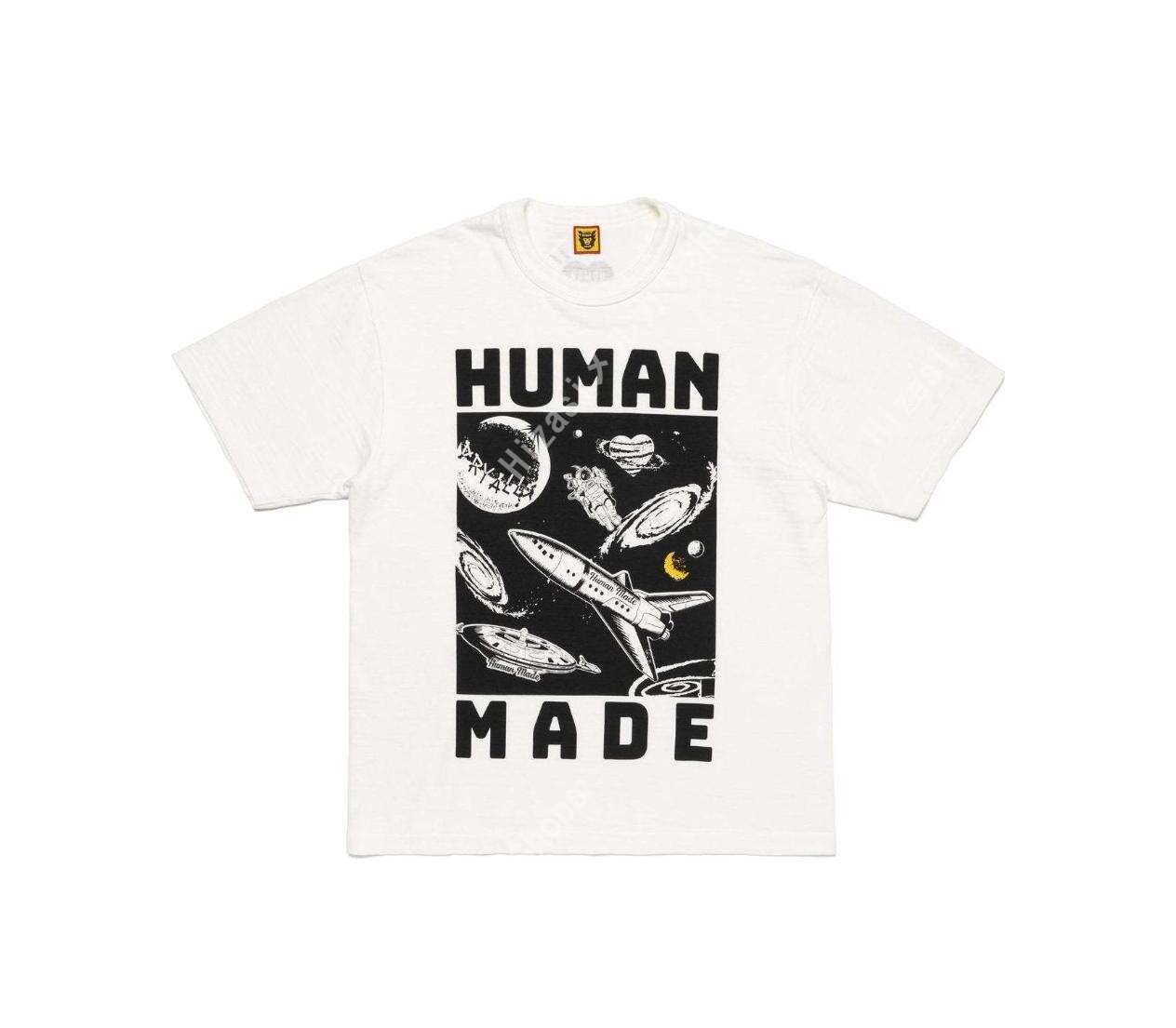 HUMAN MADE ヒューマンメイド  宇宙LOGO SS24 Tシャツ