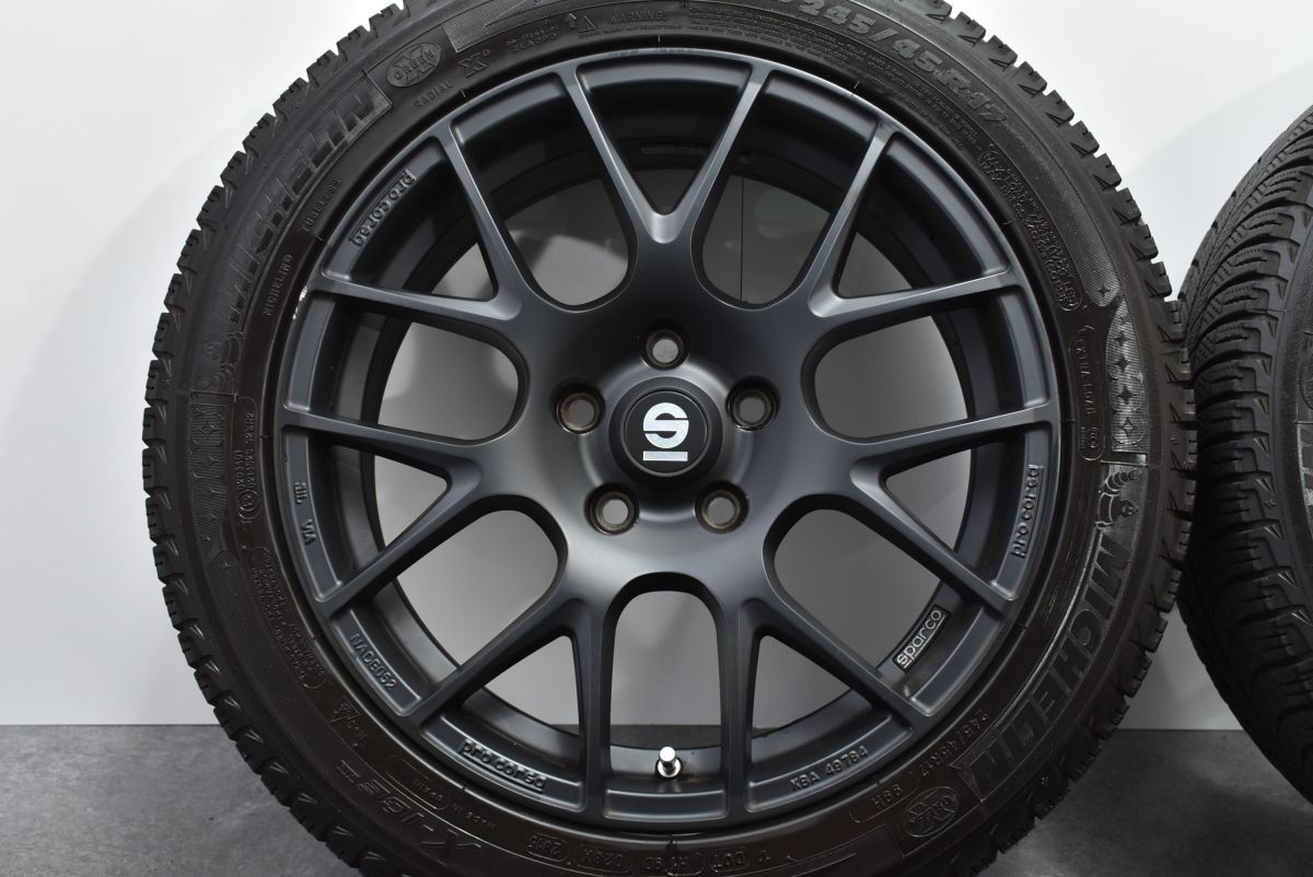 O・Z OZレーシング OZ Sparco ProCorsa グロスブラック 17インチ 5H114 