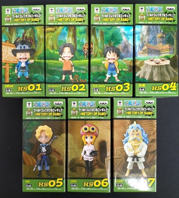 ワンピース ワーコレ ヒストリー オブ サボ 全7種 ワンピース ワーコレ ヒストリー オブ サボ 全7種 - メルカリ