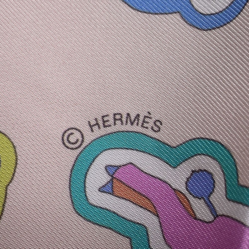 エルメスカレ90 ダブルフェイス　2024年購入 カレ 90 ダブルフェイス 《スプラッシュパーク》 | Hermès