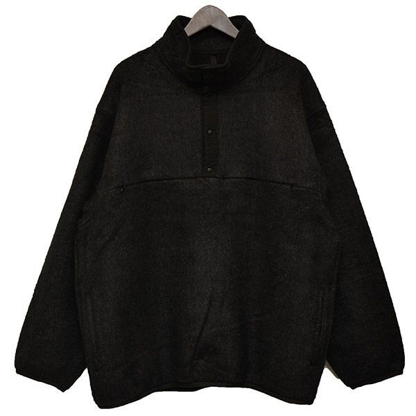 2/17値下げ】 blurhms ブラームス 2022AW Cotton Silk Fleece Snap P/O