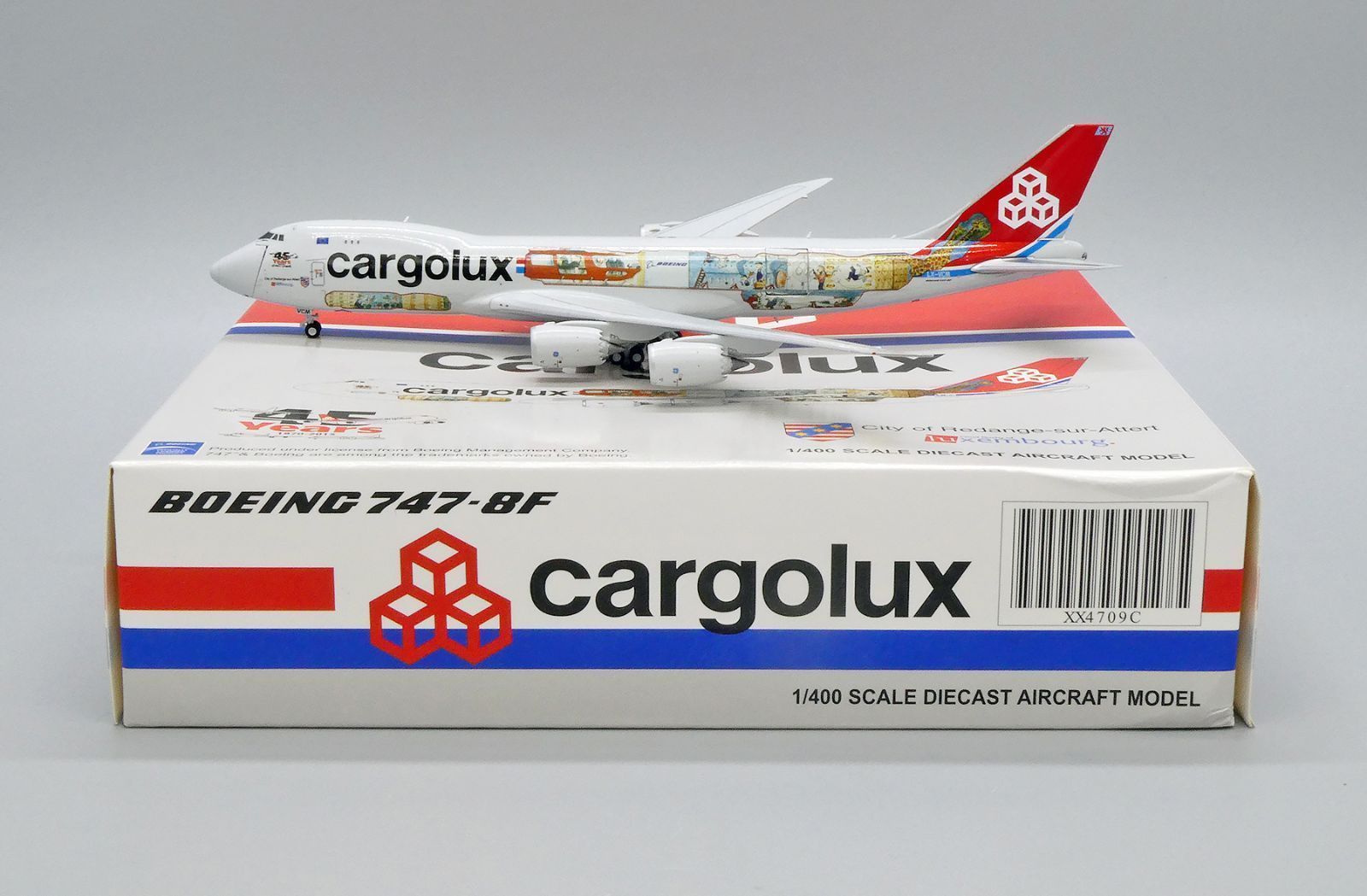 Jcwings カーゴルクス 747-8F LX-VCM 1|400 XX4709C