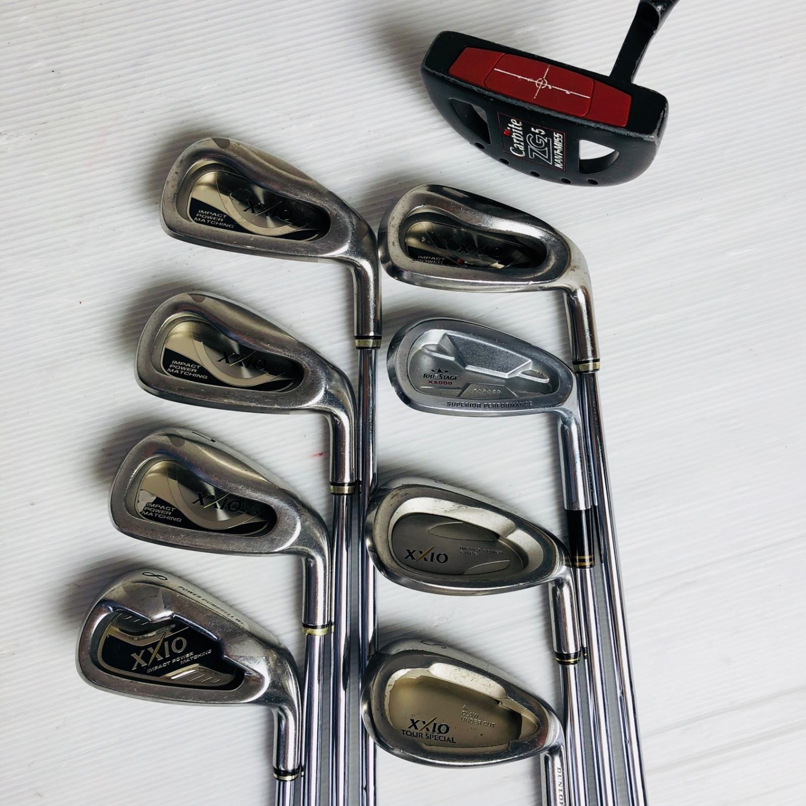 メンズ フルセット☆DUNLOP XXIO 5,7代目 ゴルフクラブ/R110 DUNLOP ダンロップ XXIO ゼクシオ メンズ ゴルフ クラブ セット