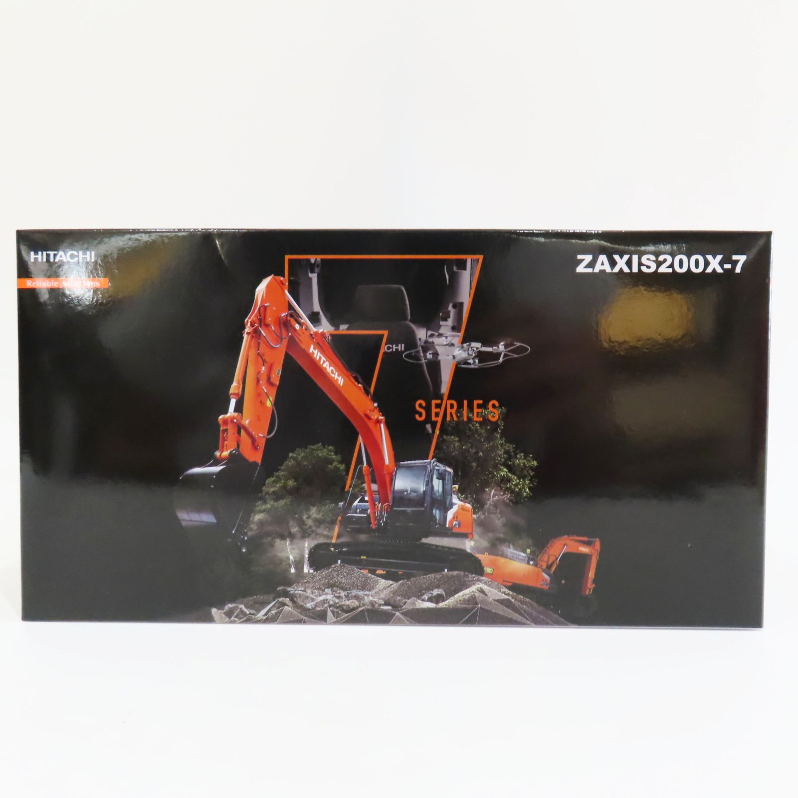 K09-Z05 未開封 希少 HITACHI 日立建機 1/50 ZAXIS200X-7 油圧ショベル ダイキャストモデル ミニチュア K09-Z05 未開封 希少 HITACHI 日立建機 1/50 ZAXIS200X-7 油圧