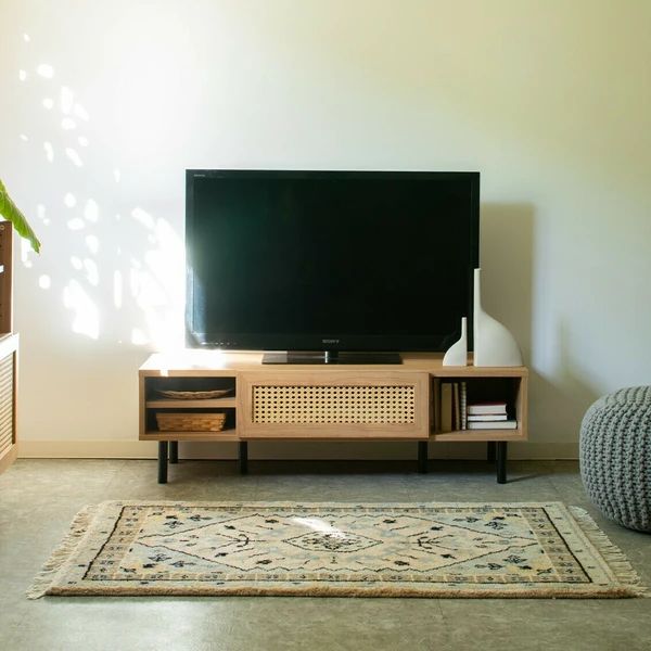 送料無料 韓国風 ラタン風 テレビボード テレビ台 ナチュラル 北欧風 インテリア おしゃれ
