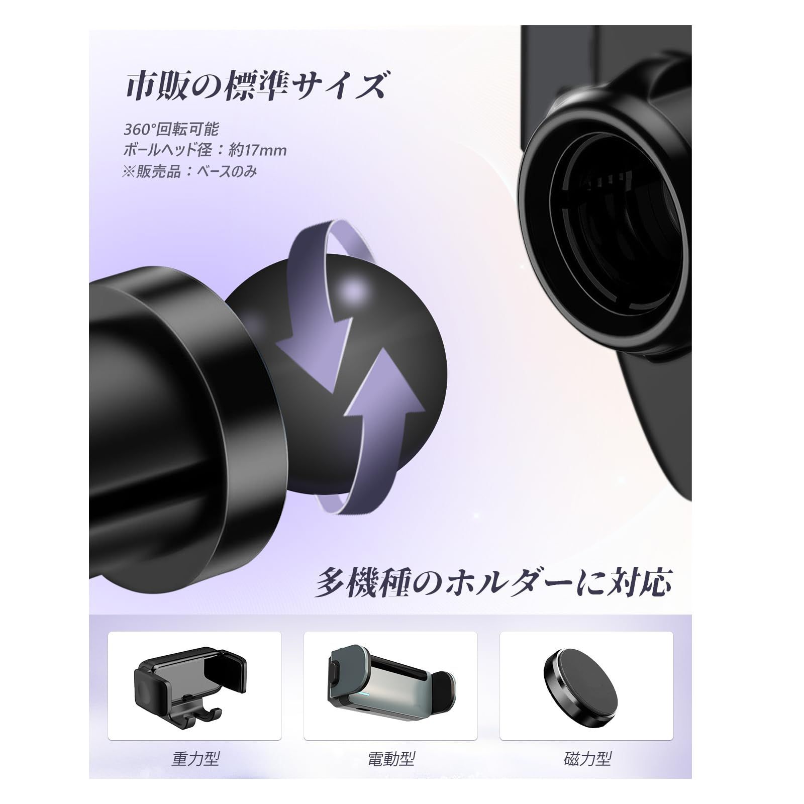 LUWU 【プリウス 60系 12.3インチDAPlus装着車専用・マウントのみ】新型 トヨタ プリウス 60系 専用 カーナビ装着型 ベース ...