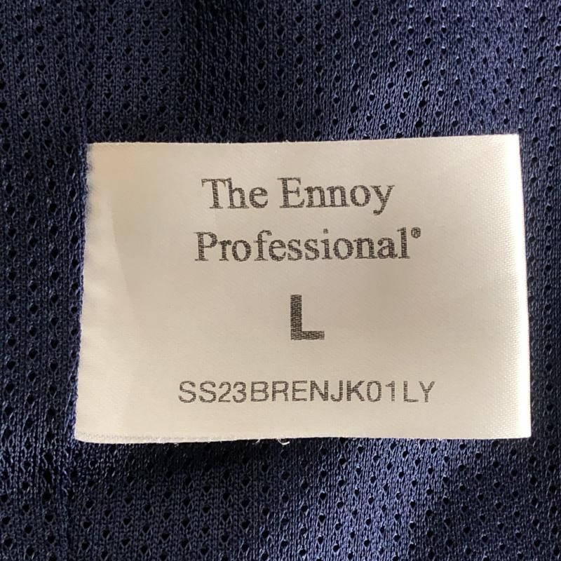 中古】ENNOY × スタイリスト私物 23SS ナイロンジャケット L ネイビー