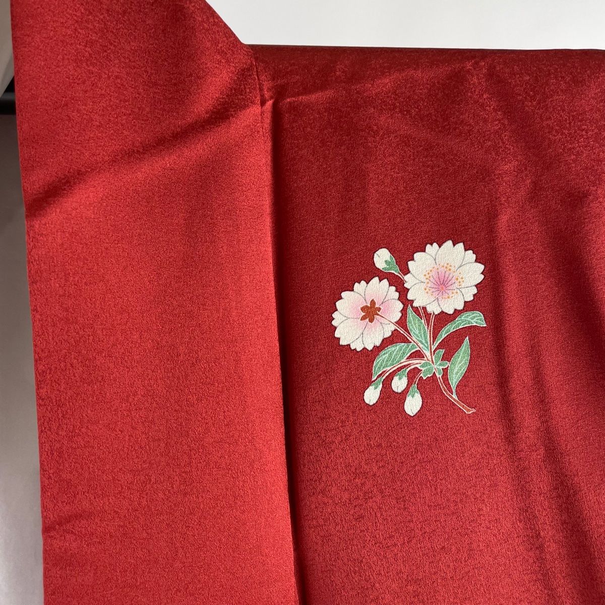 振袖 身丈162.5cm 裄丈67.5cm L 袷 袋帯フルセット 鈴乃屋 蝶 花器