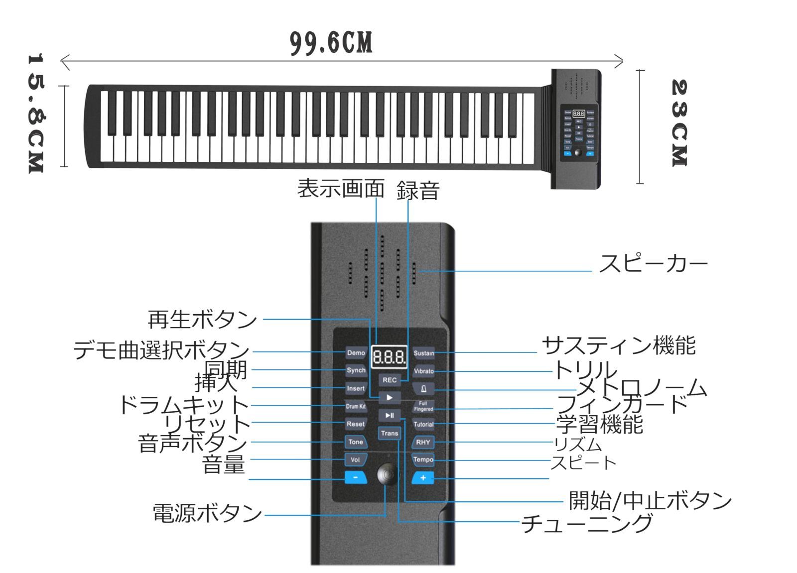 リアル感 61鍵盤