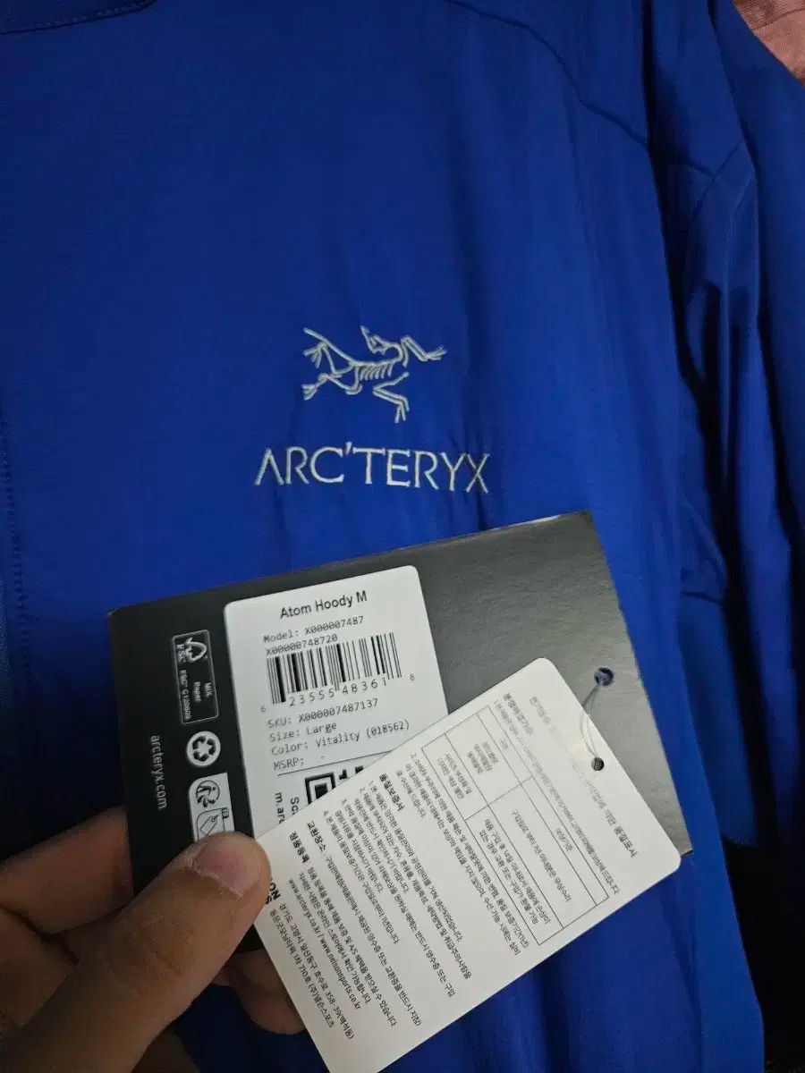 L ARC TERYX アークテリクス アトムフーディー 活力