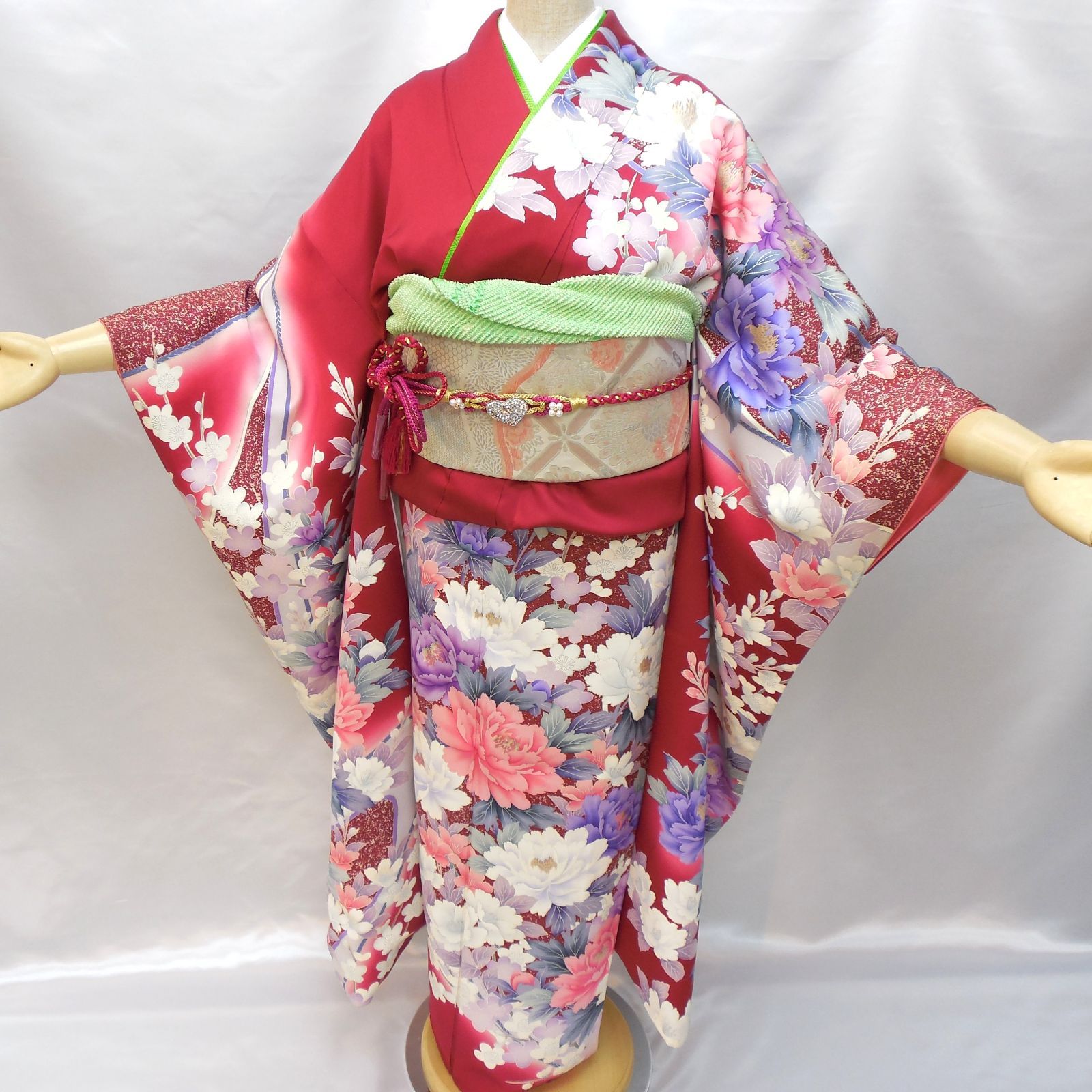=限定値下げ=【美品】振袖 　成人式 華徒然×吉木千沙都】HT-161 - 成人式の振袖レンタルならオンディーヌ