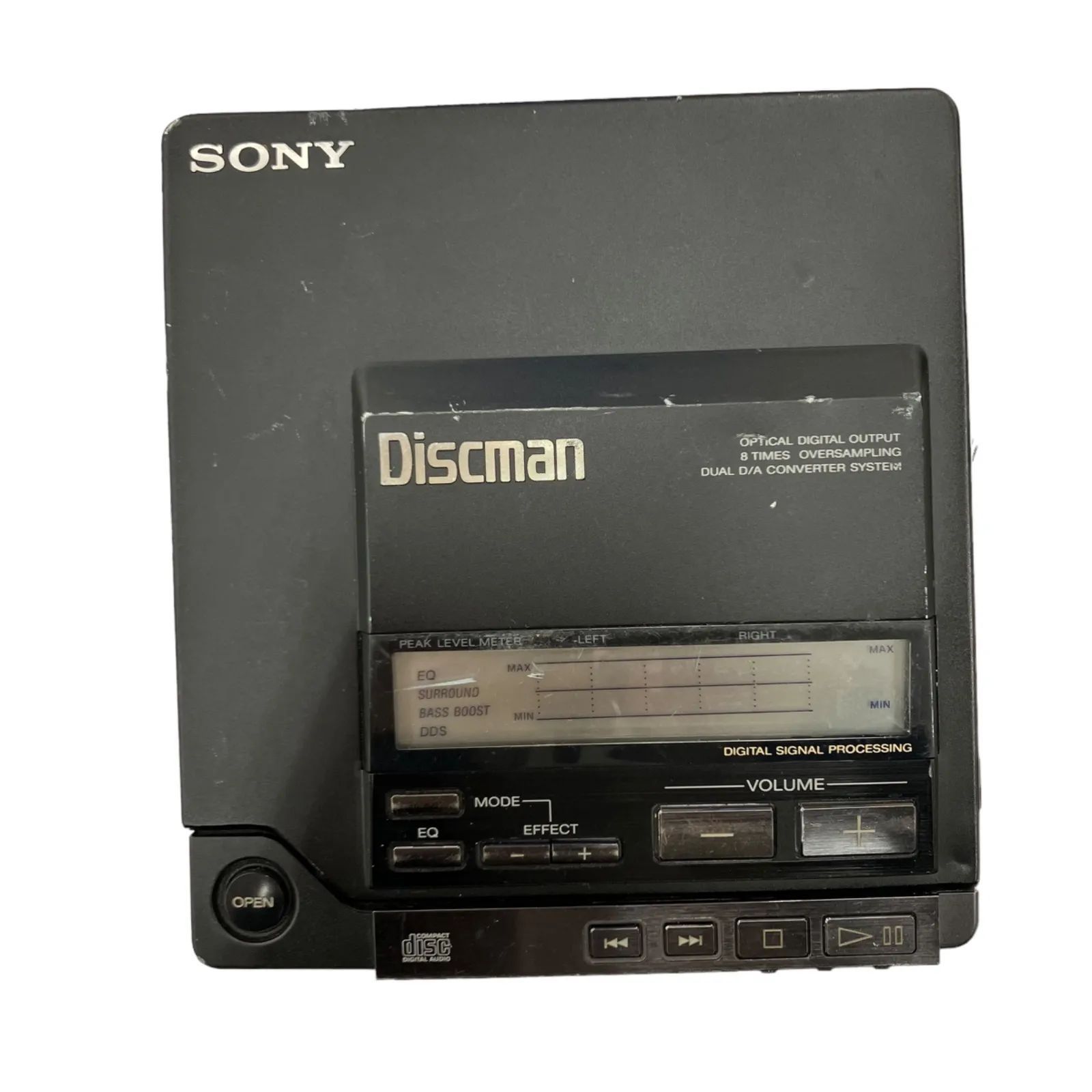 SONY　ディスクマン　D-Z555　ポータブルCDプレイヤー　難あり コズミログ: ソニーのディスクマン・D-Z555